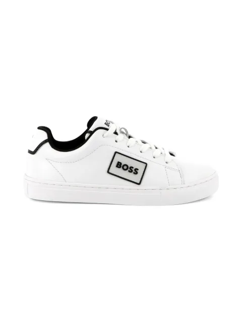 BOSS Kidswear tenis con placa del logo