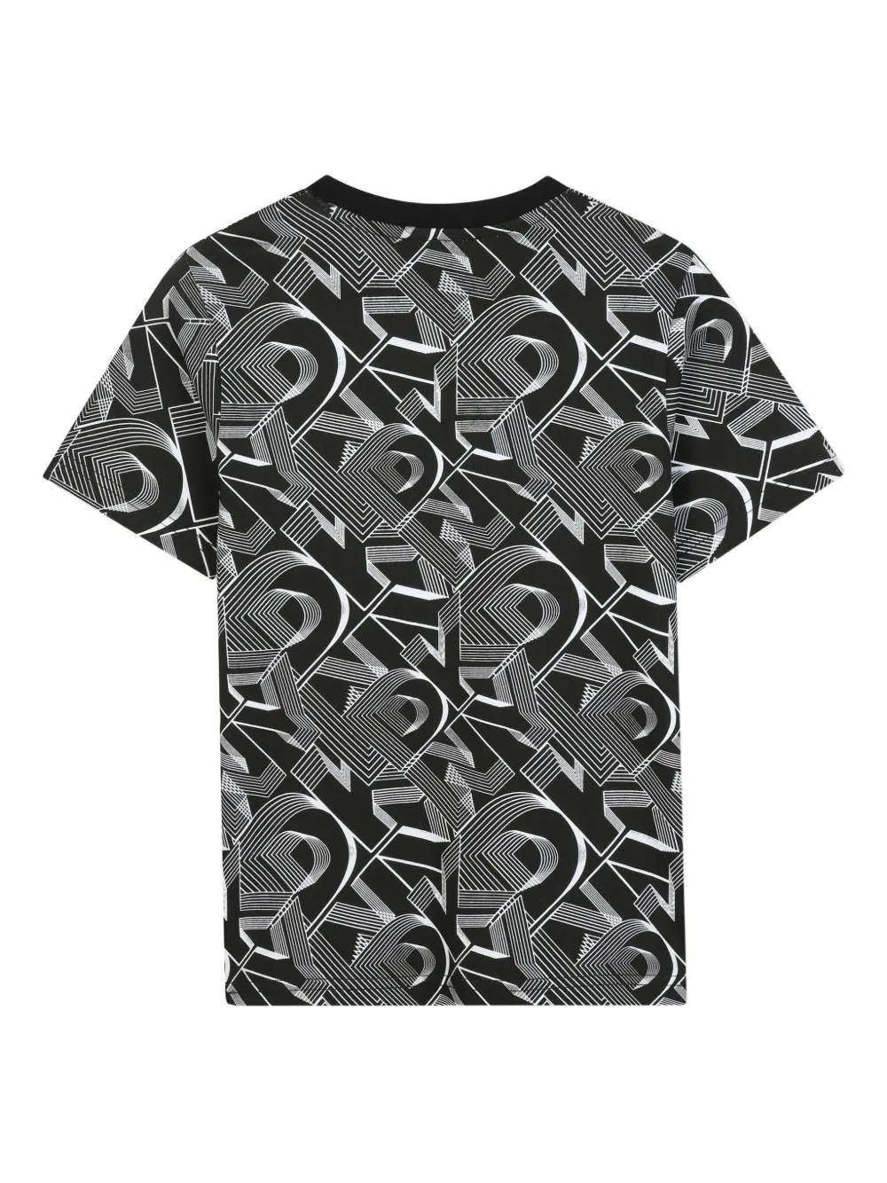 Dkny Kids T-shirt met logoprint Zwart