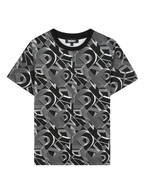 Dkny Kids logo-print T-shirt
