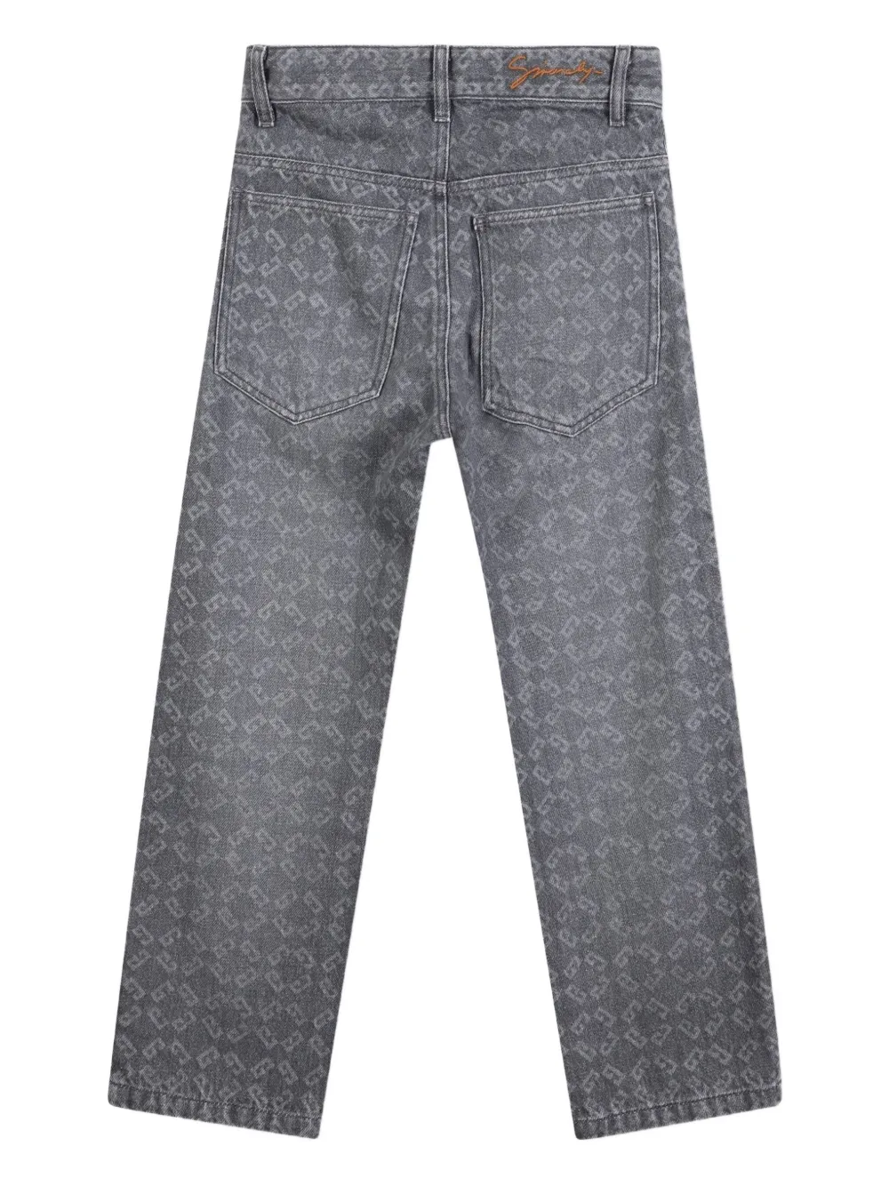 Givenchy Kids Straight jeans Grijs