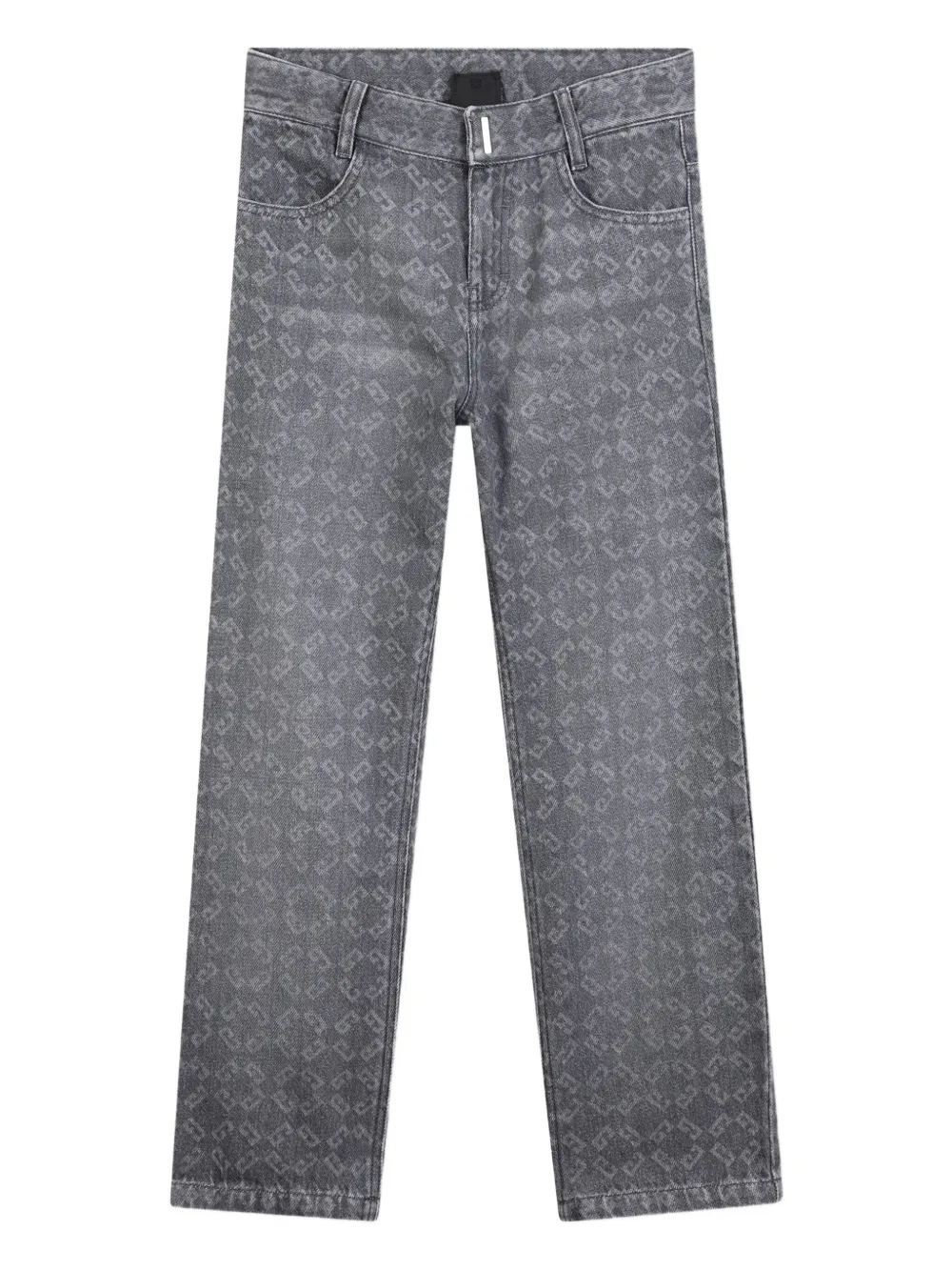 Givenchy Kids Straight jeans Grijs