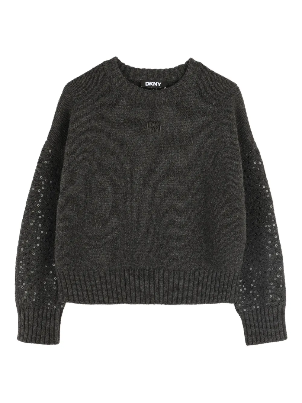 Dkny Kids Trui verfraaid met pailletten Grijs