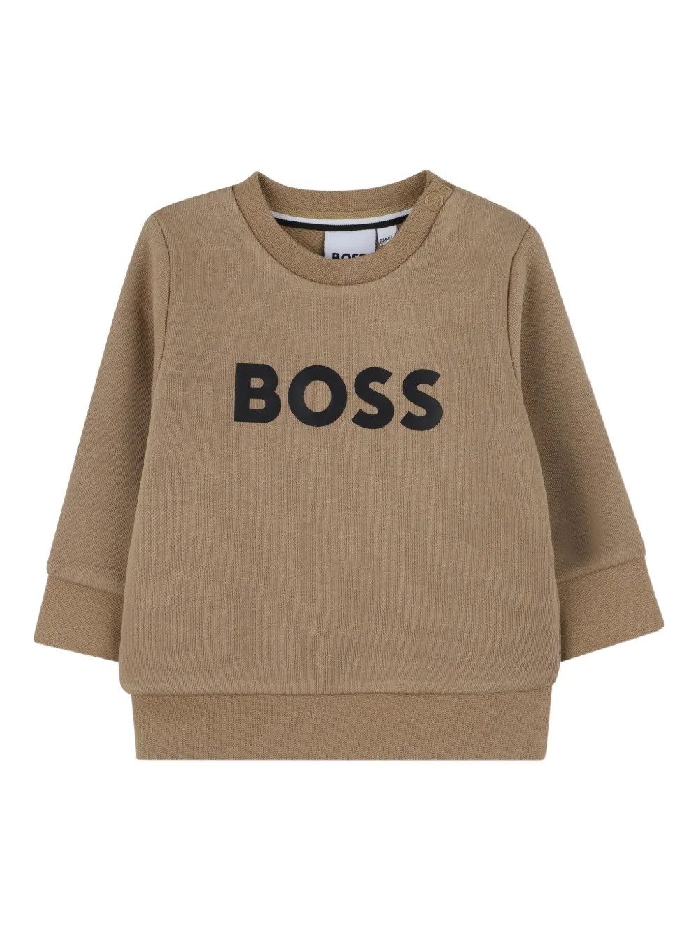 BOSS Kidswear logo-print sweatshirt | Neutrals | Image 1