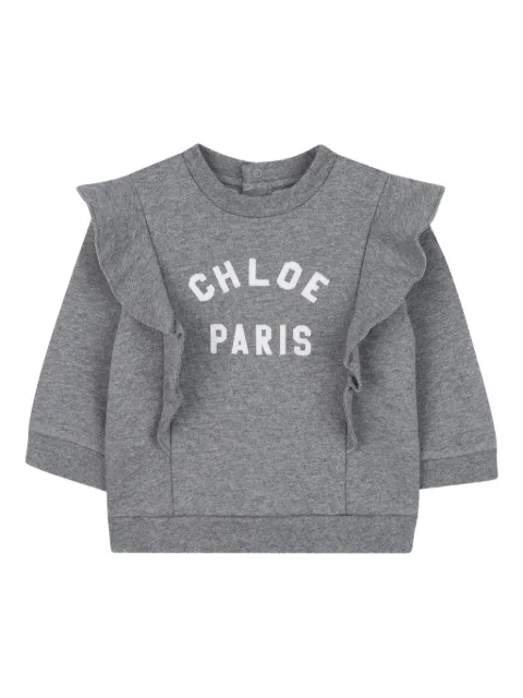 Chloé Kids Maglione con logo