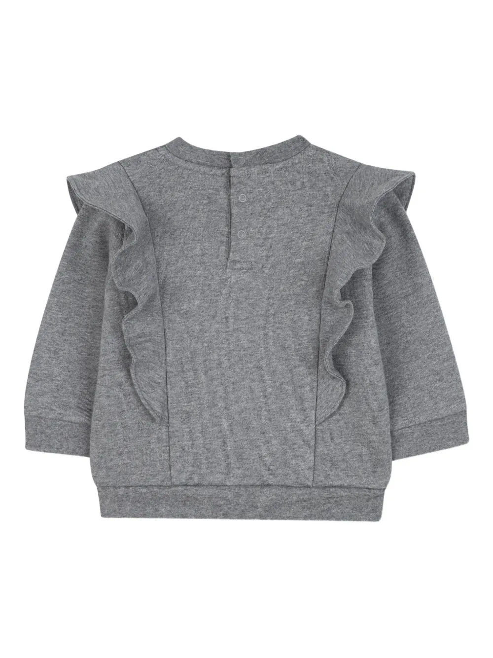 Chloé Kids Trui met logoprint Grijs