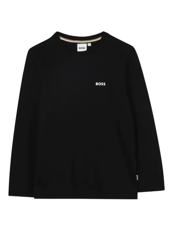 BOSS 長袖トレーニングシャツ BOSS - 乗馬 トレーニングシャツ ブリーサブル ストレッチファブリック