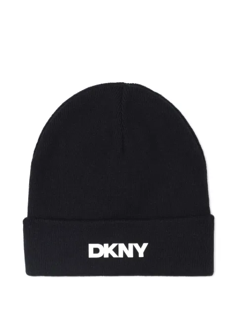 Dkny Kids Gorro com aplicação de logo