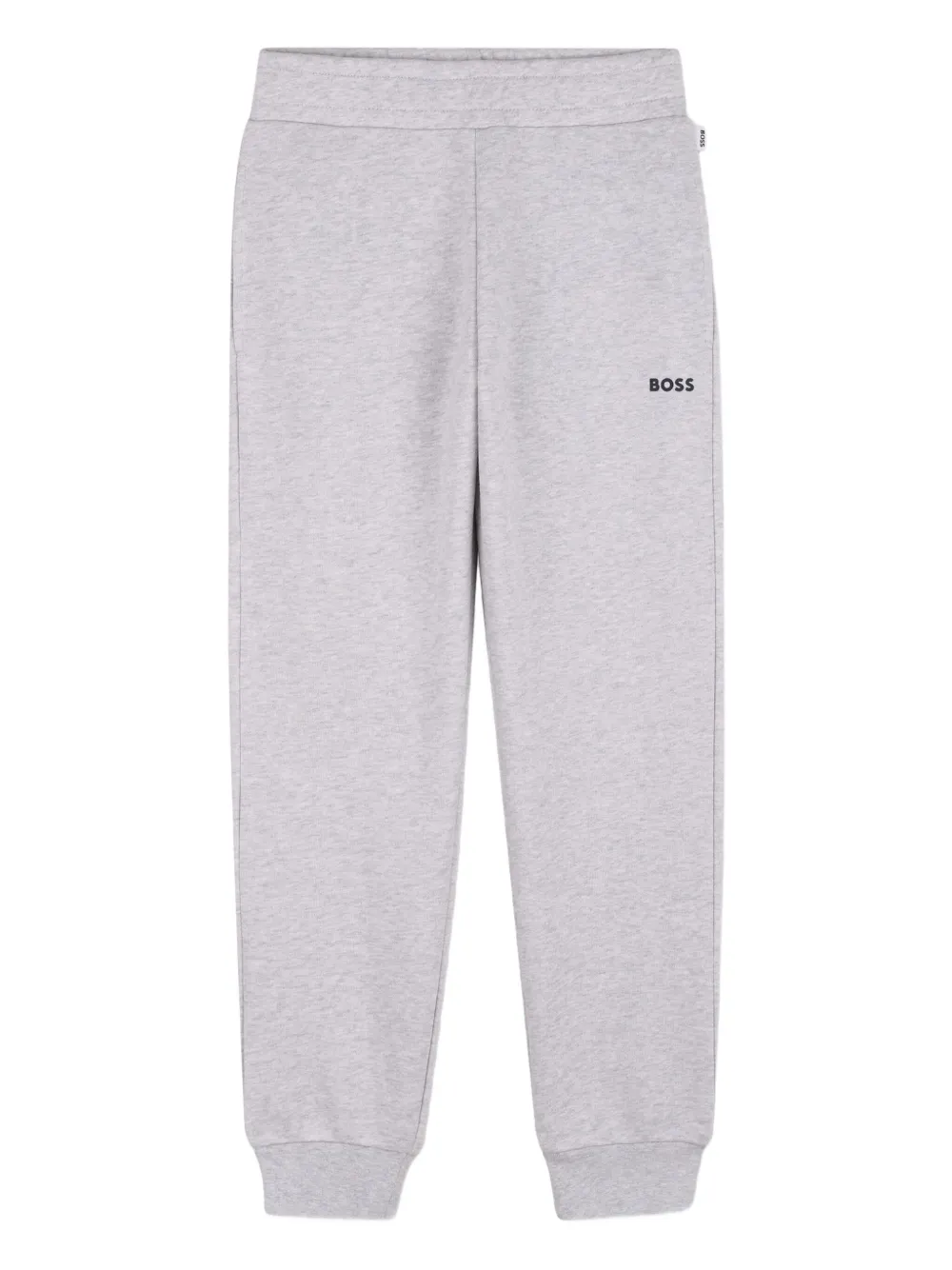 BOSS Kidswear Pantaloni sportivi con logo e vita elasticizzata - Grigio