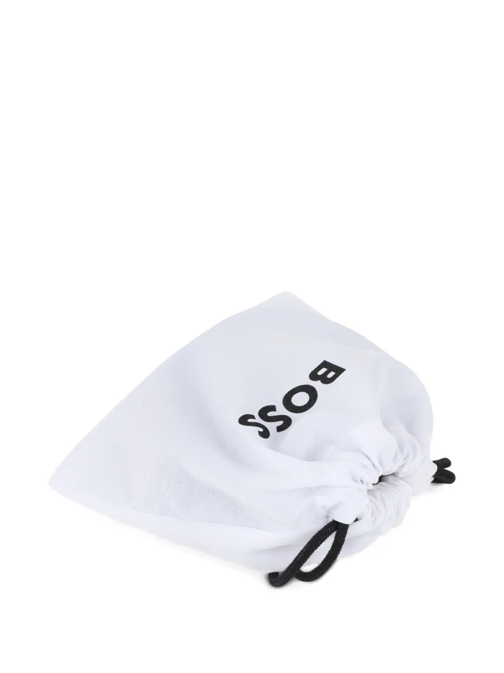 BOSS Kidswear Riem met logogesp Zwart