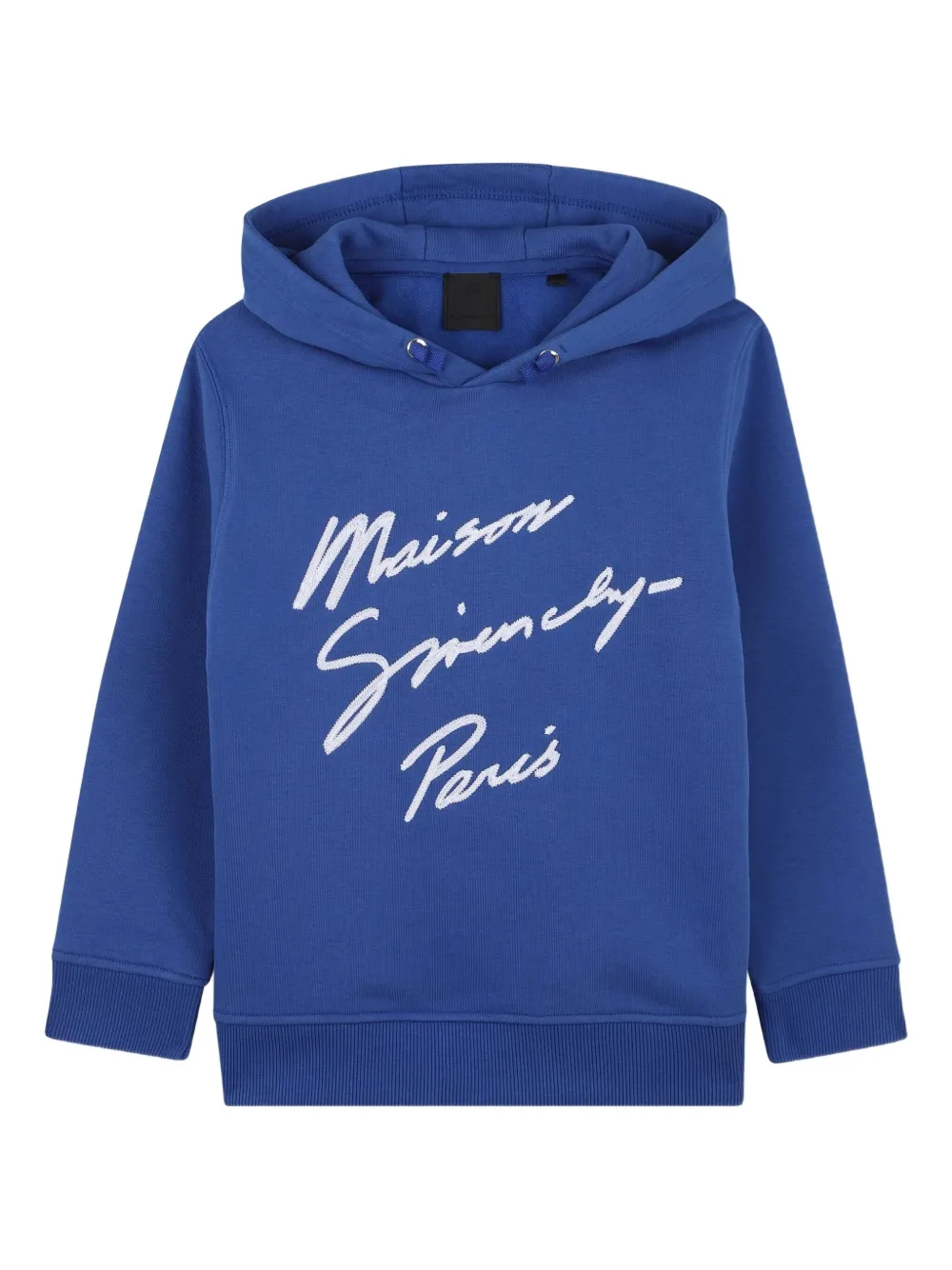Givenchy Kids Hoodie met tekst Blauw