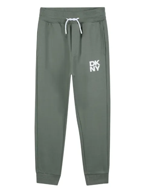 Dkny Kids ribbed-ankles tracksuit bottoms