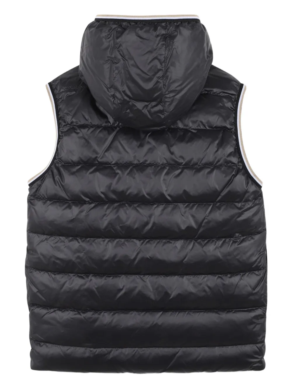 BOSS Kidswear Bodywarmer met capuchon Zwart