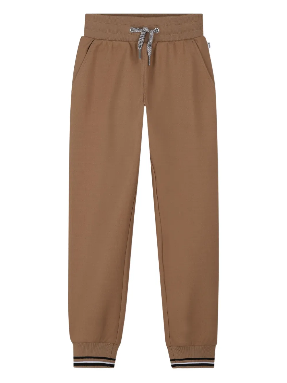 BOSS Kidswear Trainingspak met capuchon Bruin