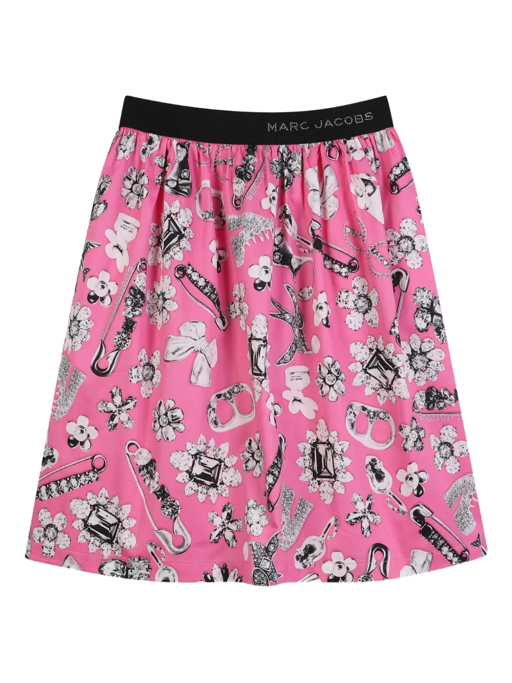 Marc Jacobs Kids Gesmockte rok Roze