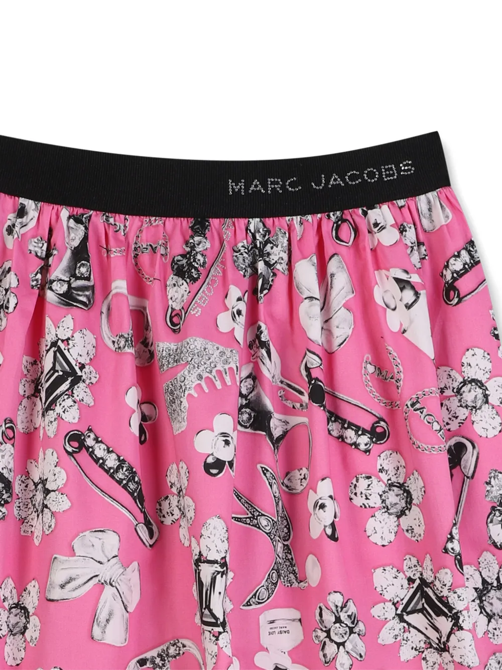 Marc Jacobs Kids Gesmockte rok Roze
