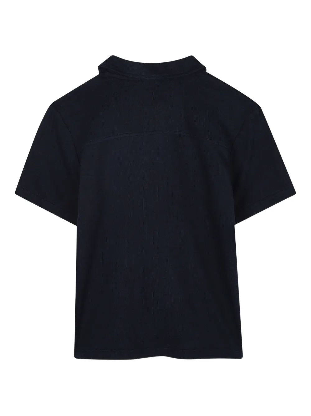 BOSS Kidswear Poloshirt met geborduurd logo Blauw