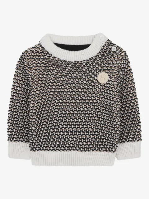BOSS Kidswear suéter tejido texturizado