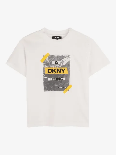 Dkny Kids logo-print T-shirt