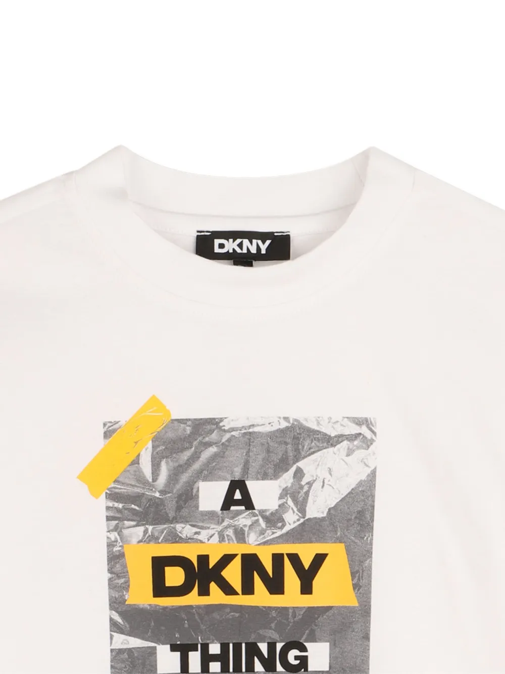 Dkny Kids T-shirt met logoprint Wit