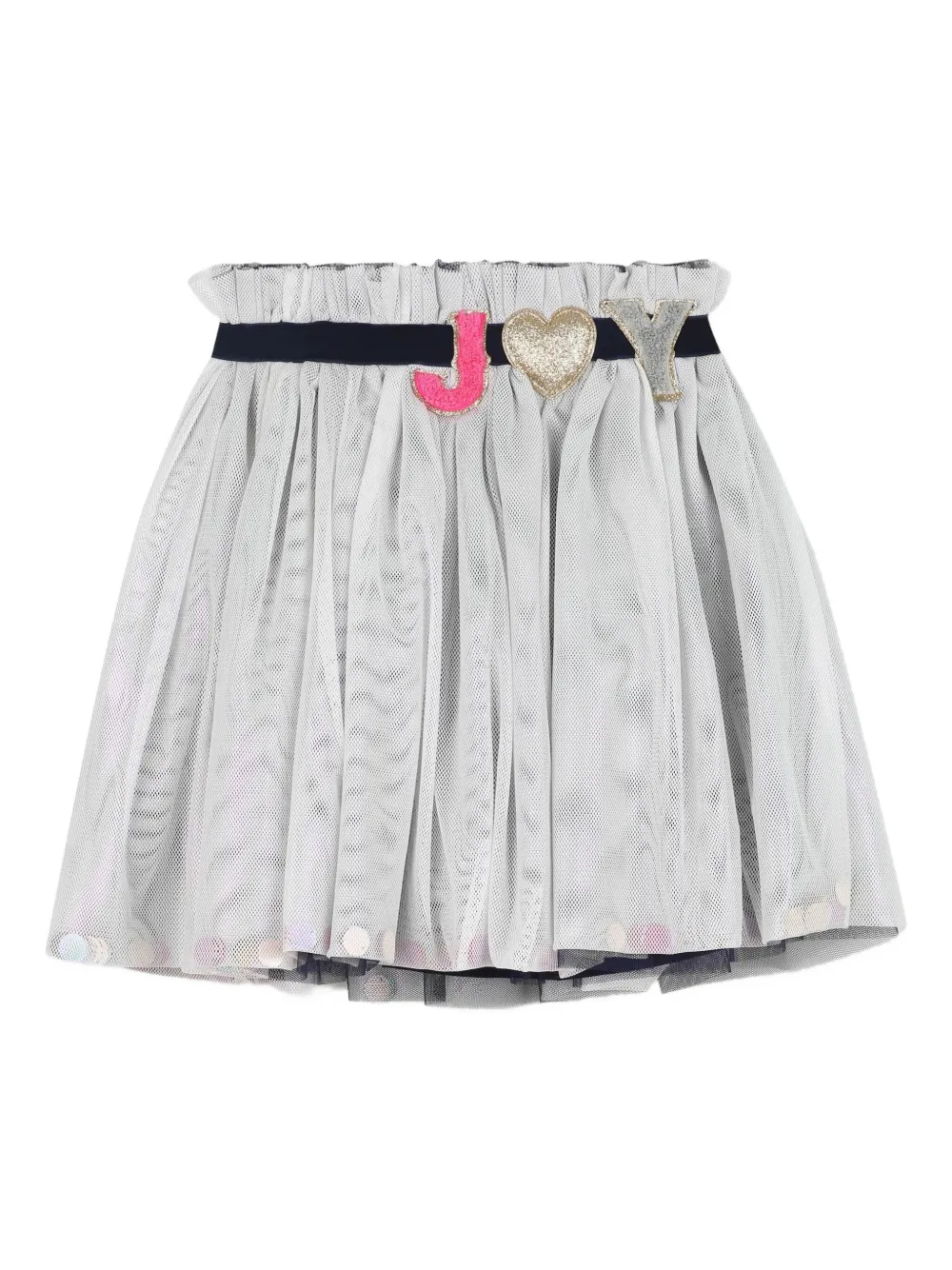 Billieblush Plooirok met pailletten Wit
