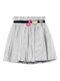Billieblush sequin-embellished pleated skirt - White