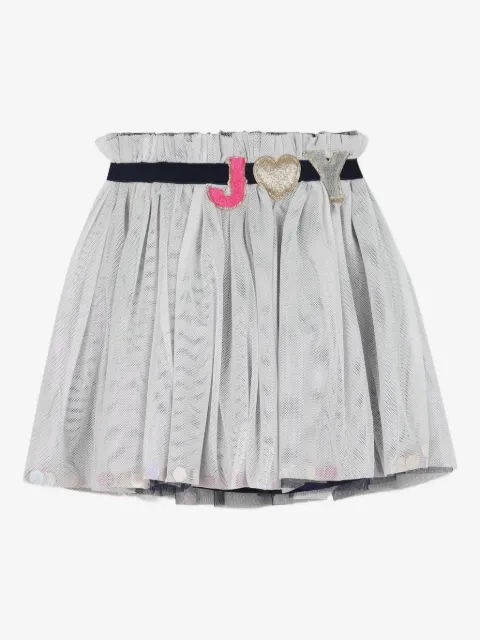 Billieblush sequin-embellished pleated skirt