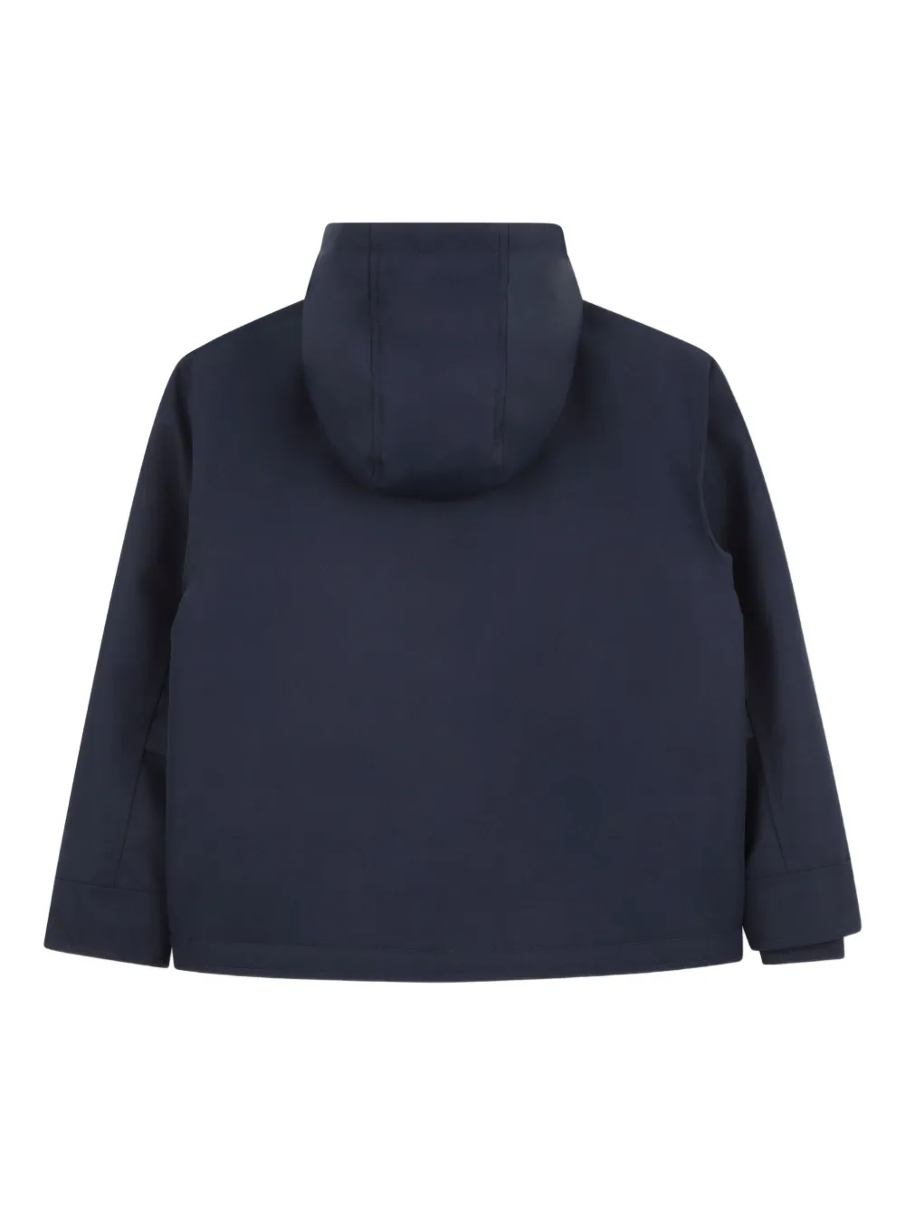 BOSS Kidswear Jack met capuchon Blauw