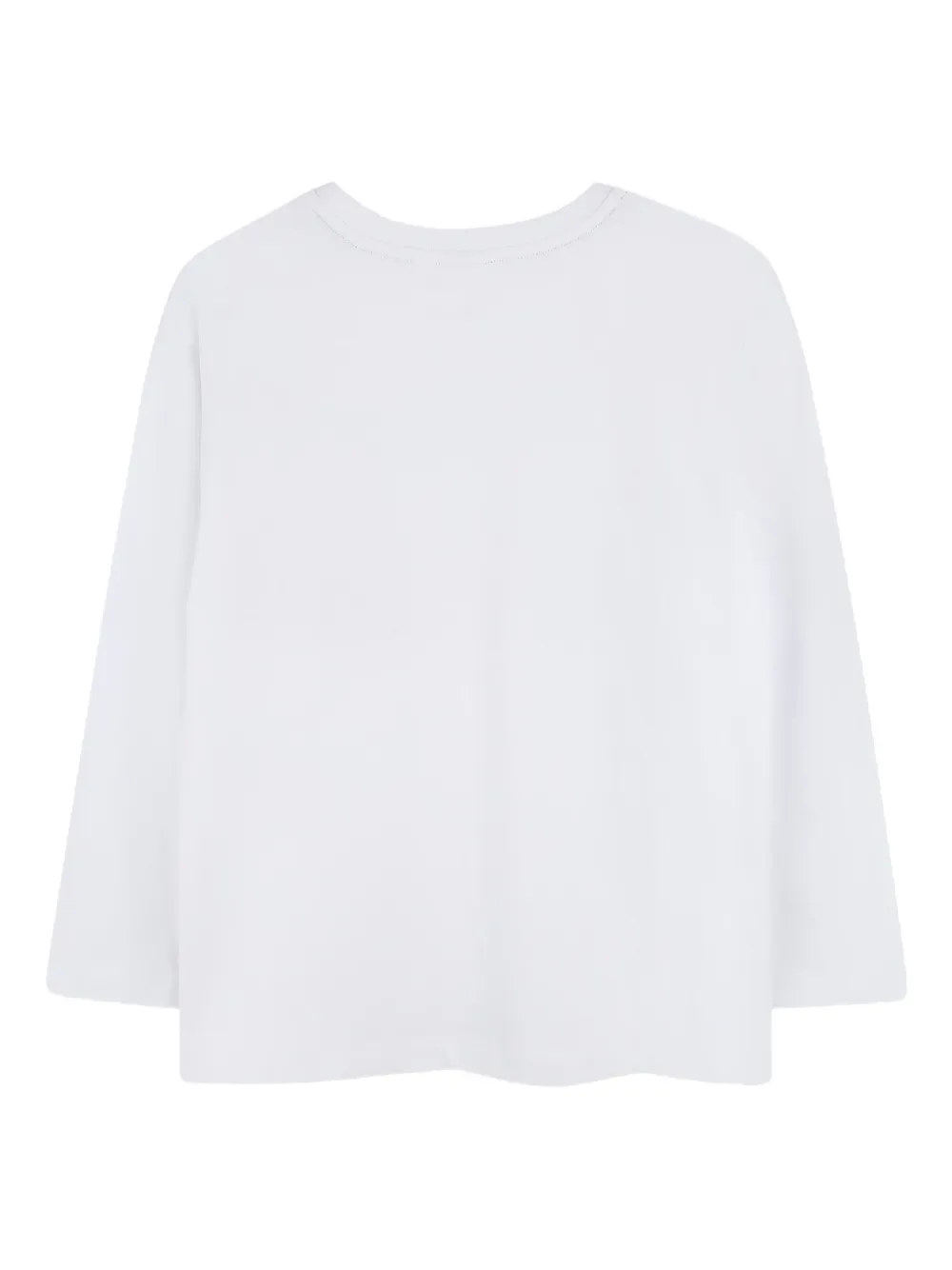 BOSS Kidswear T-shirt met grafische print Wit