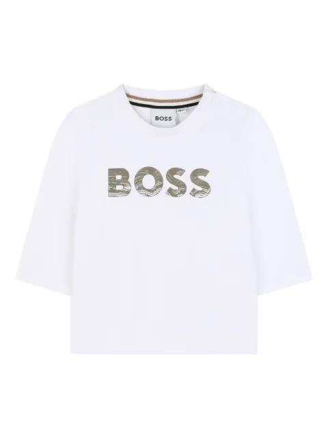 BOSS Kidswear logo-print t-shirt