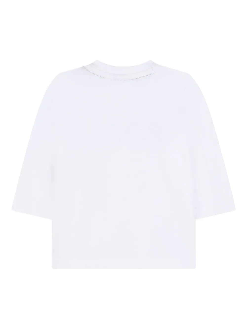 BOSS Kidswear T-shirt met logoprint Wit