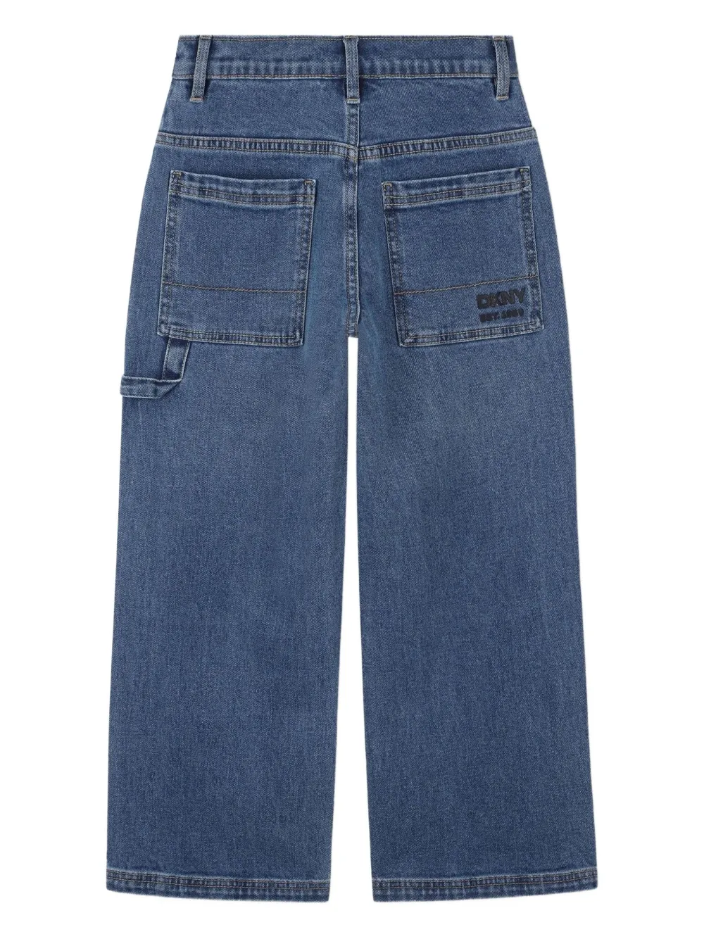 Dkny Kids Jeans met opgestikte zak Blauw