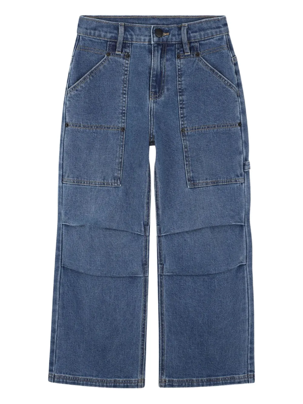 Dkny Kids Jeans met opgestikte zak Blauw