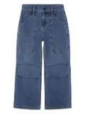 Dkny Kids patch pocket jeans - Blue