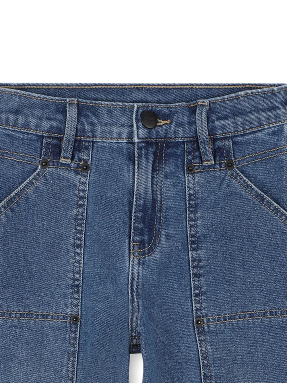 Dkny Kids Jeans met opgestikte zak Blauw