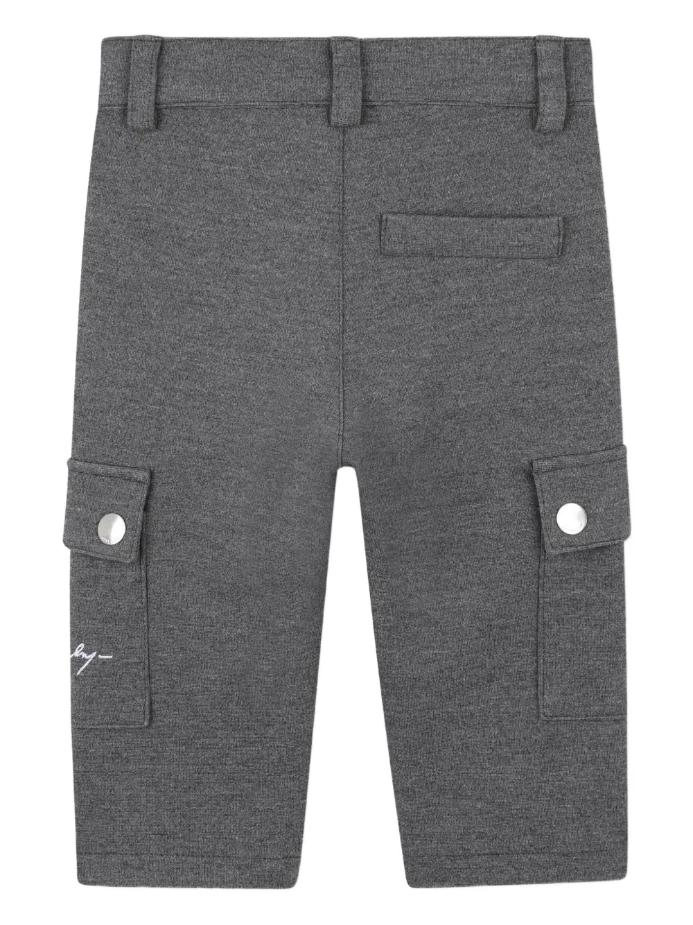 Givenchy Kids Trainingsbroek met geborduurd logo Grijs