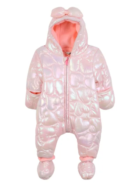 Billieblush padded hooded snowsuit
