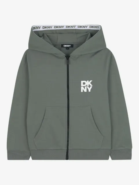Dkny Kids zip-up hoodie