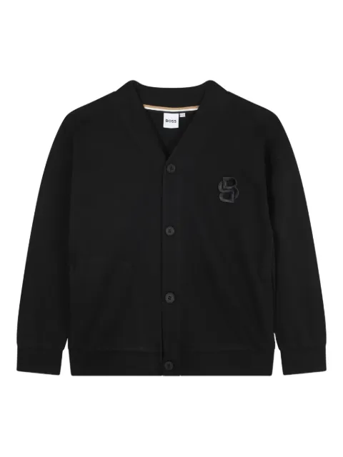 BOSS Kidswear buttoned cardigan