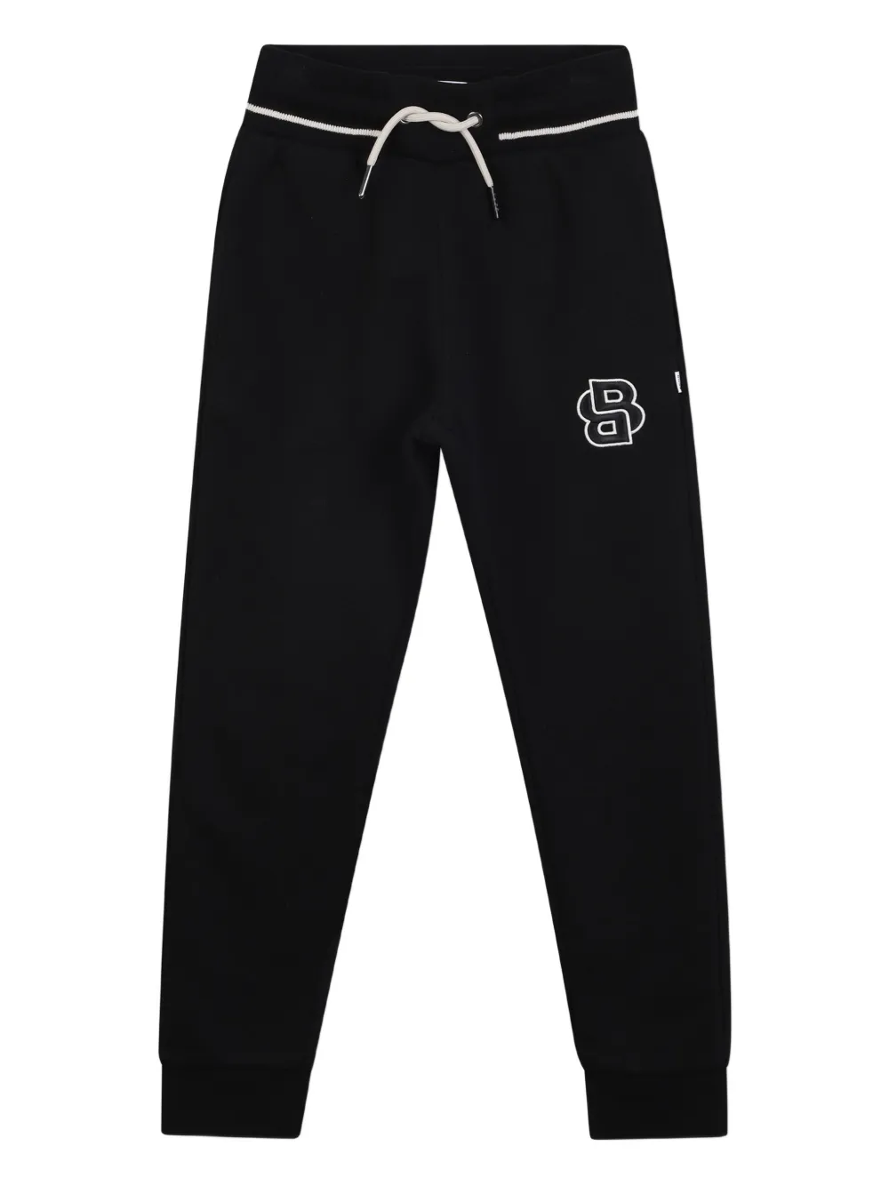 BOSS Kidswear Joggingbroek met trekkoord Zwart