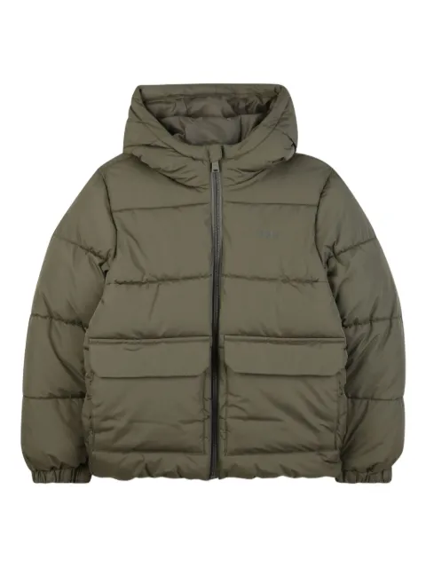 BOSS Kidswear hooded puffer jacket