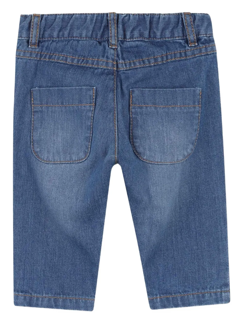 Chloé Kids logo-appliqué jeans | Jeans | Image 2