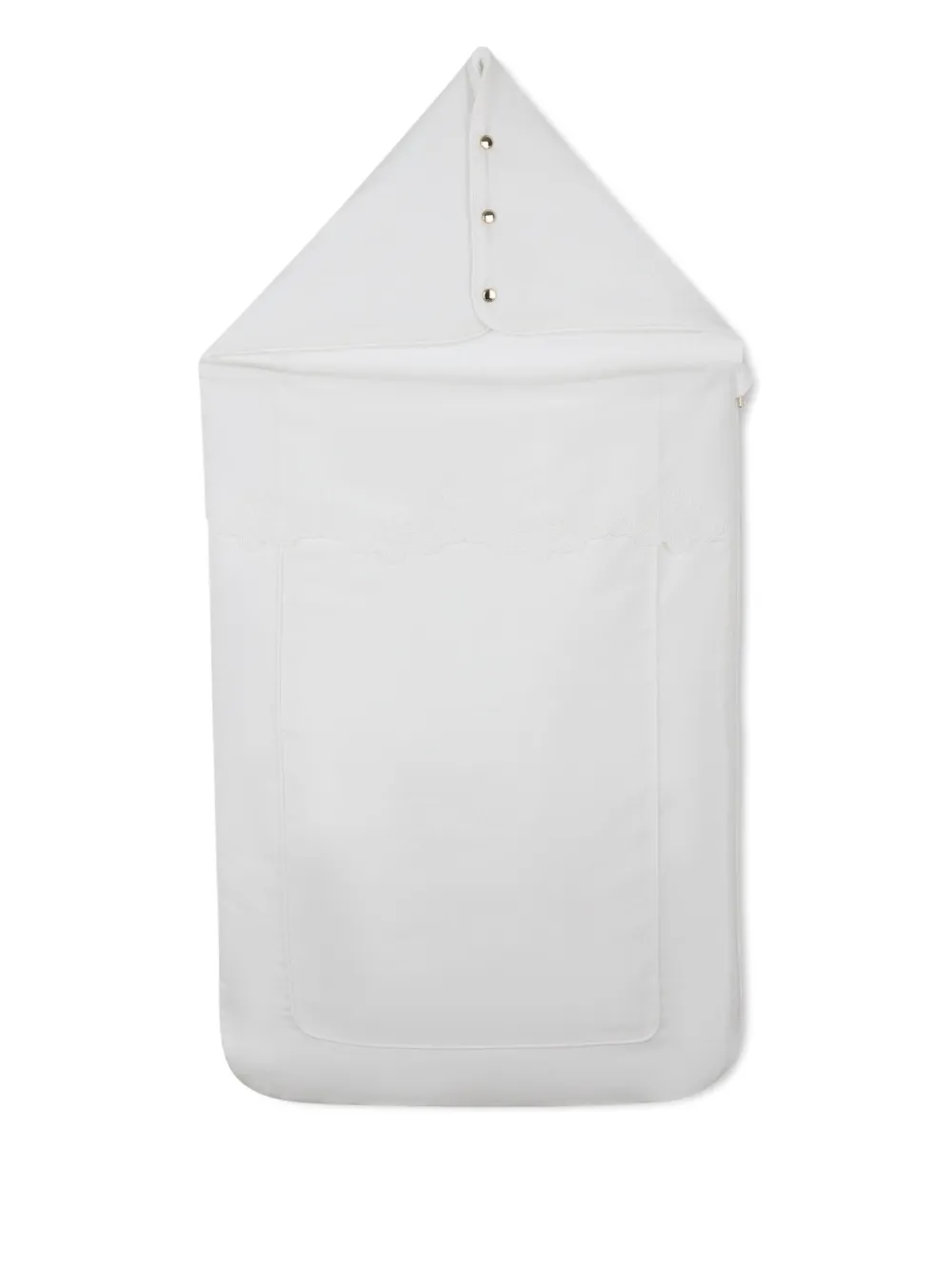 Chloé Kids Slaapzak met capuchon Wit