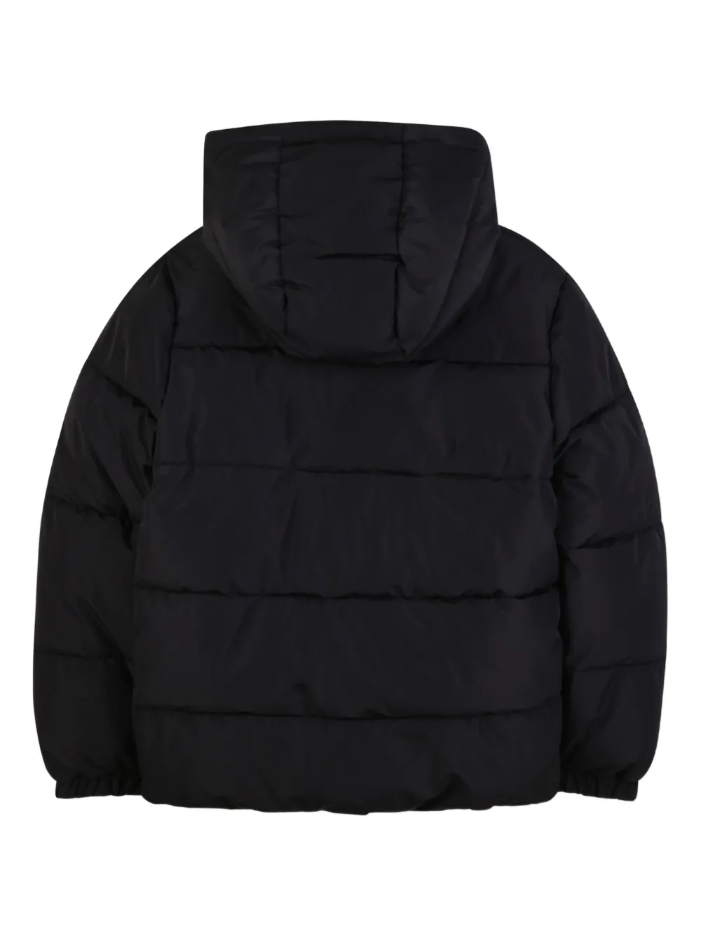 BOSS Kidswear Gewatteerd donsjack Zwart