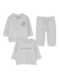 Givenchy Kids logo-embellished tracksuit (set of three) - OFFWHITE