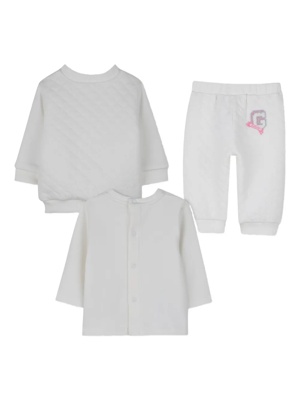 Givenchy Logo-embellished Tracksuit (set Of Three) In White