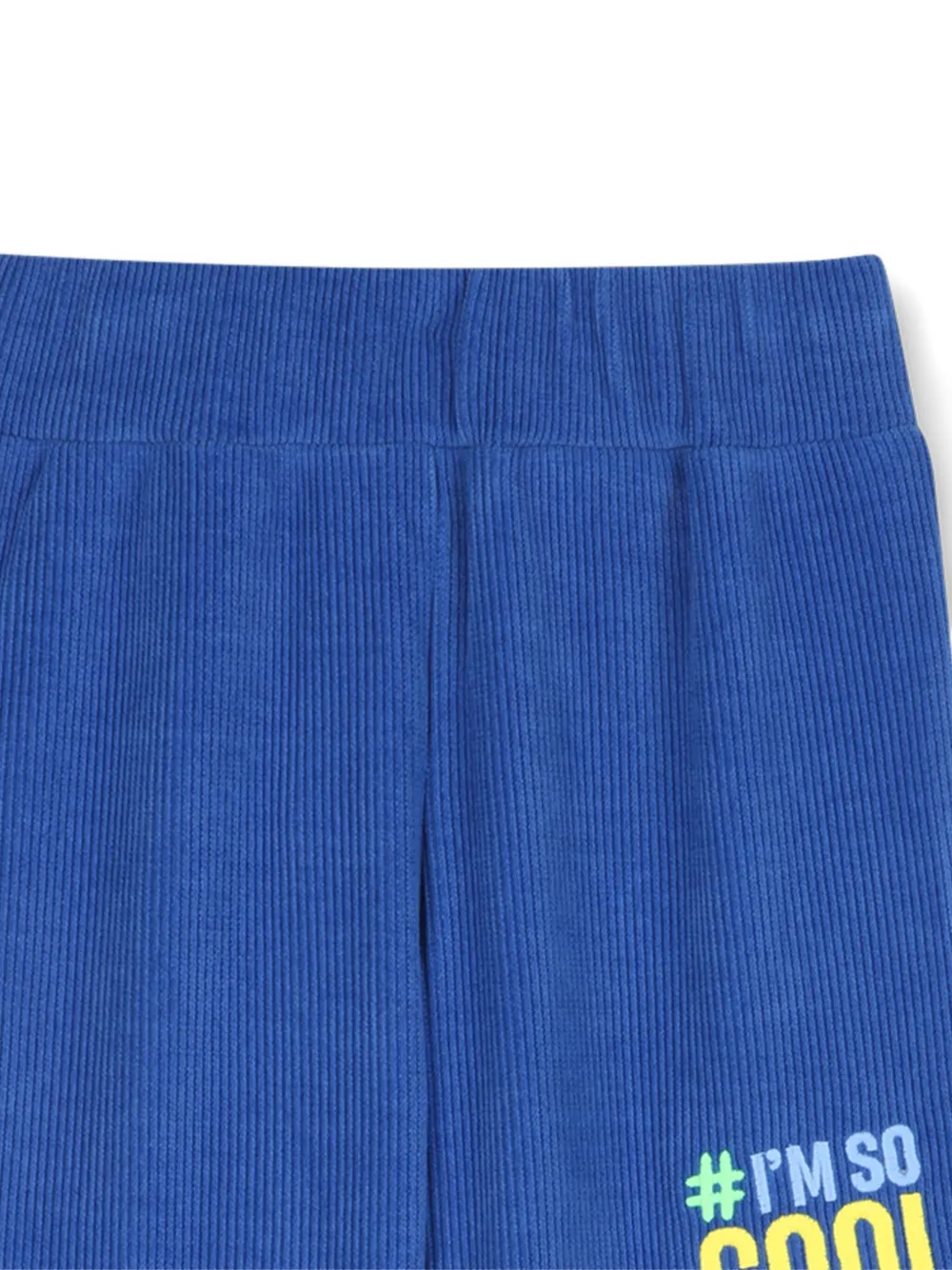 Billieblush Cargo broek met tekst Blauw