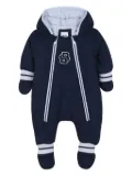 BOSS Kidswear padded hooded jumpsuit - Blue