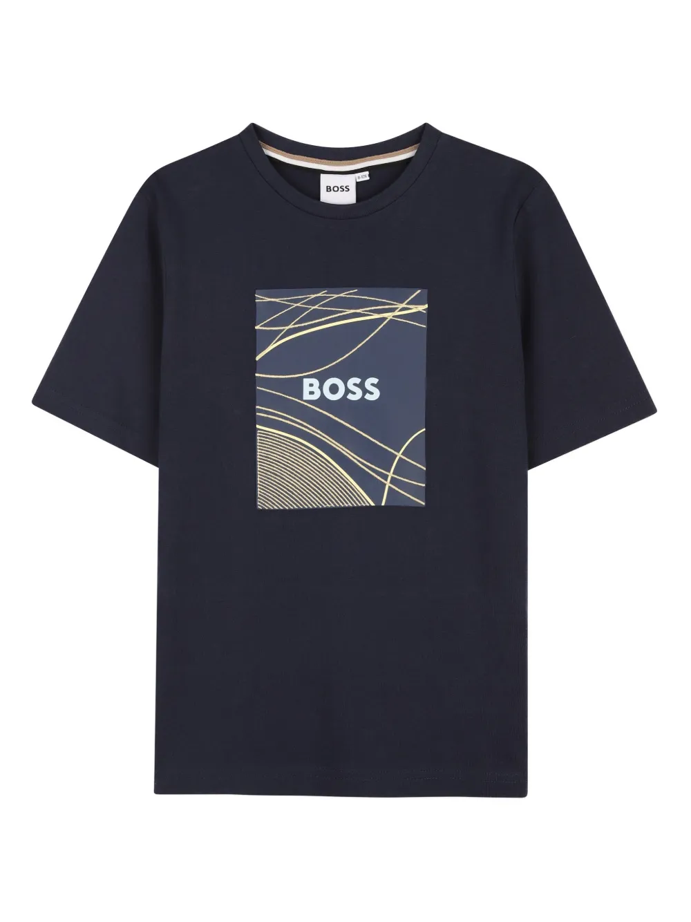 BOSS Kidswear graphic-print T-shirt | Blue | Image 1