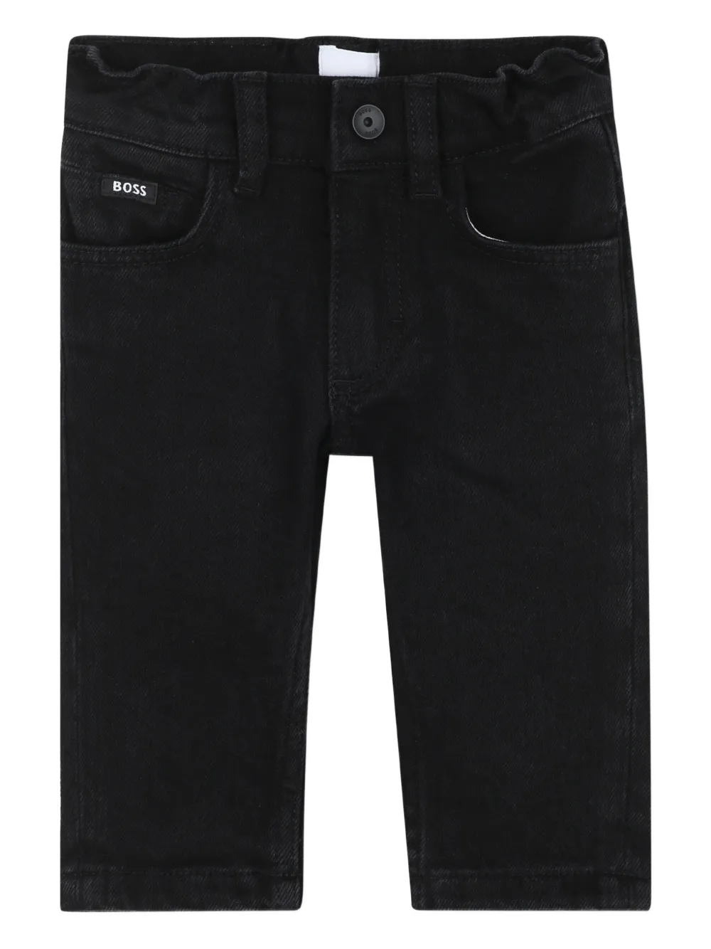 BOSS Kidswear ロゴタグ ジーンズ - ブラック BOSS Kidswear ロゴタグ ジーンズ - ブラック