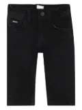 BOSS Kidswear logo-tag jeans - Black